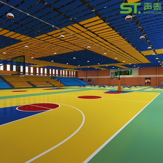 廣西玉林學校穿孔吸音板體育館工程案例(圖2) 廣西玉林學校穿孔吸音板體育館工程案例(圖2)