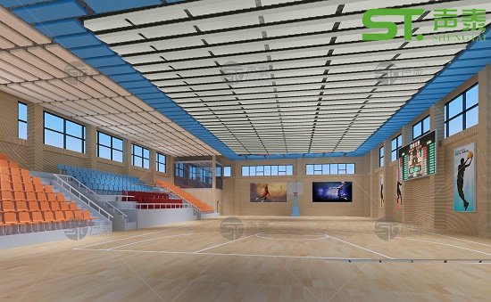 河南鄭州科技學院體育館工程案例(圖2) 河南鄭州科技學院體育館工程案例(圖2)